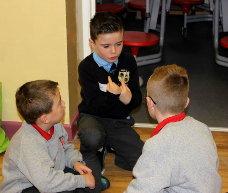 Roan host Donaghmore PS for Speedwell Project