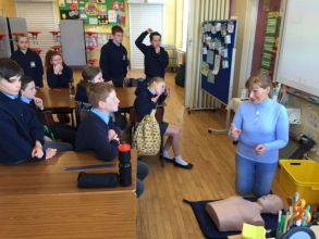 First Aid Training for P7