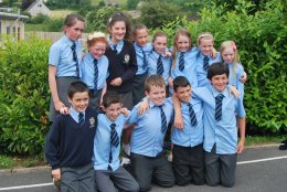 Primary 7 say goodbye